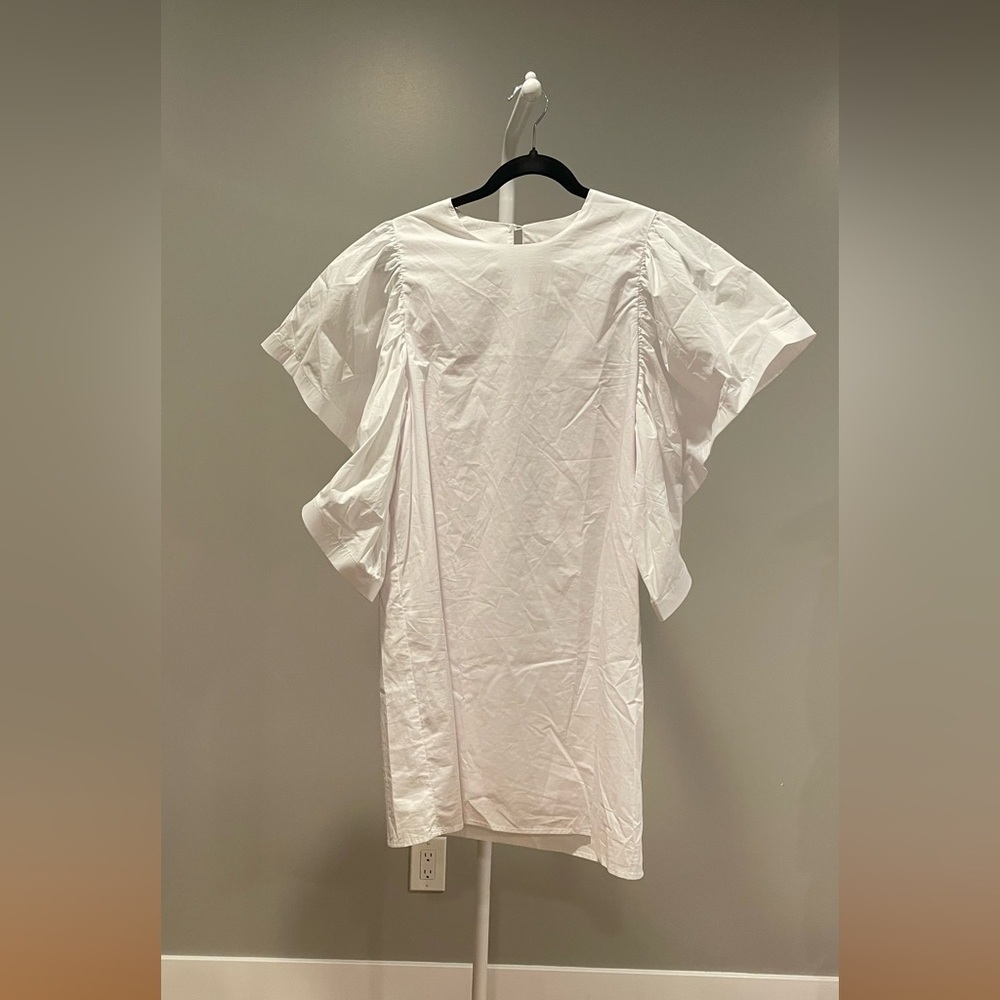 Gracia Women’s White Butterfly Dress Size Small - Picture 1 of 4